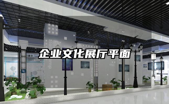 企業文化展廳平面