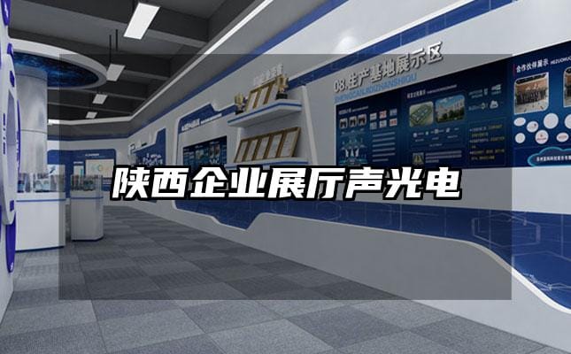 陜西企業展廳聲光電