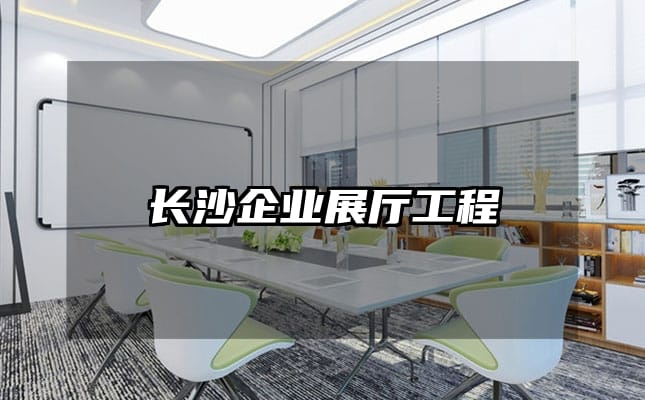 長沙企業展廳工程