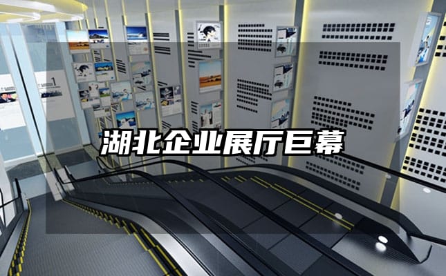 湖北企業展廳巨幕