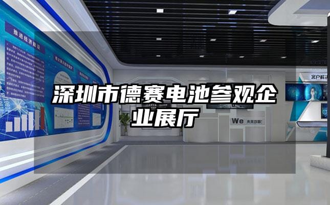 深圳市德賽電池參觀企業展廳