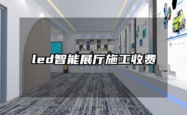 led智能展廳施工收費