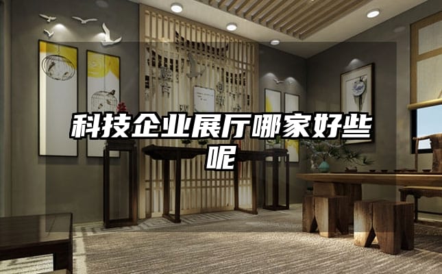 科技企業(yè)展廳哪家好些呢