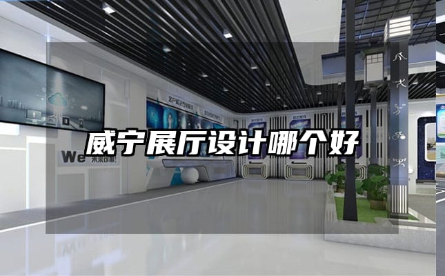 威寧展廳設計哪個好