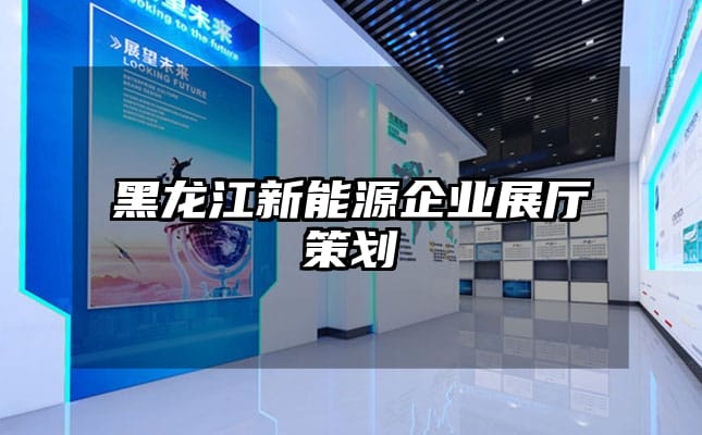 黑龍江新能源企業展廳策劃