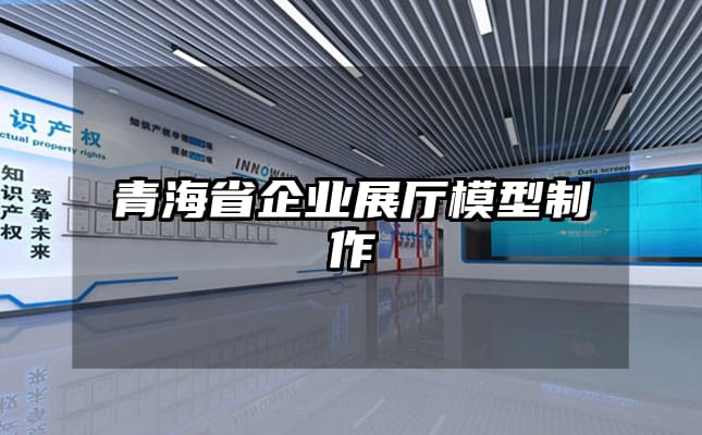 青海省企業展廳模型制作