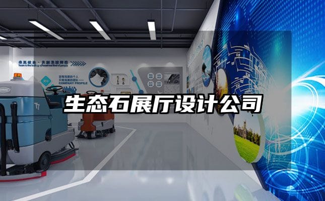 生態石展廳設計公司